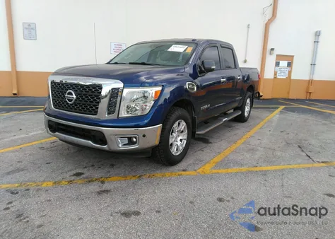 2017 Nissan Titan Sv из США, поврежденный, VIN 1N6AA1E54HN568324